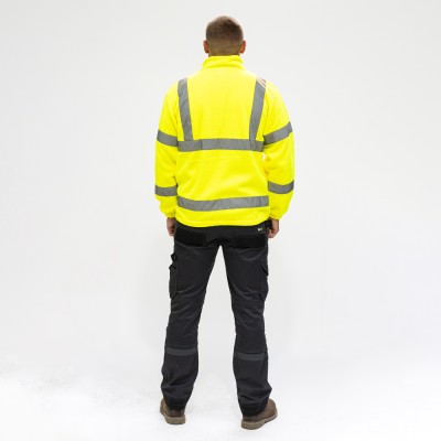 Hi-Vis Bomber Jacket Yellow