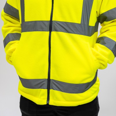 Hi-Vis Bomber Jacket Yellow