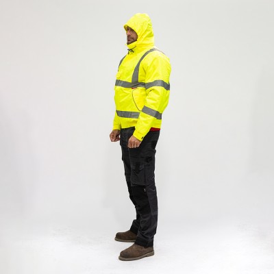 Hi-Vis Bomber Jacket Yellow