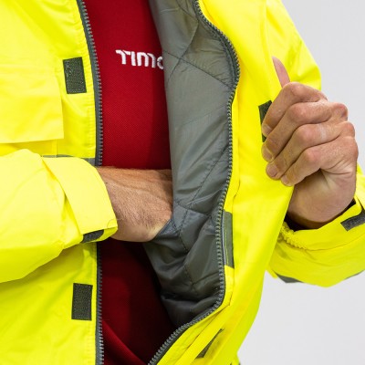 Hi-Vis Bomber Jacket Yellow