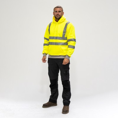 Hi-Vis Polo S/SLEEVE Yellow