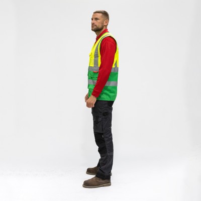 Hi-Vis Vest Yellow & Green