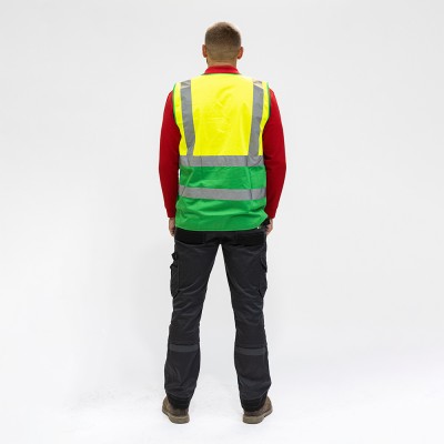 Hi-Vis Vest Yellow & Green