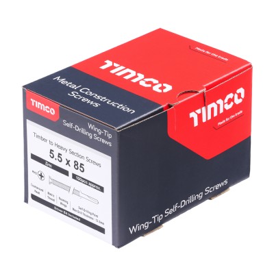WingTip Screw S/DRILL No4 Zinc