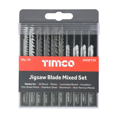 Jigsaw Blade Mixed Set 20pcs