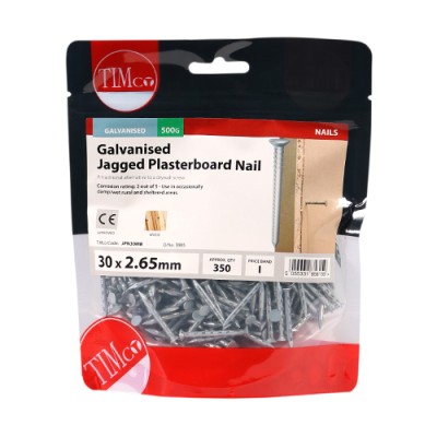 Jagged Plasterboard - Galv