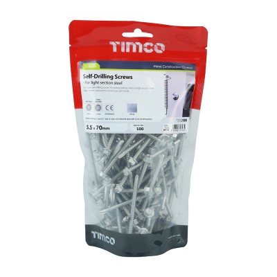 Hex Screw S/DRILL No3 Bag EXT