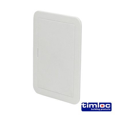 Access Panel Clip Fit White