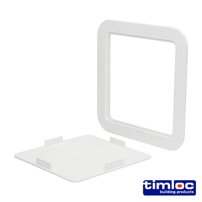 Access Panel Hinged White