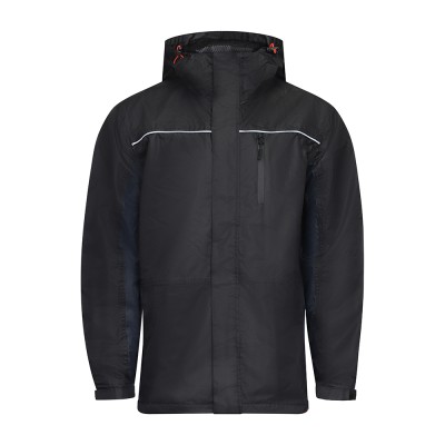 Lined Rain Jacket Black/Navy