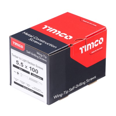 WingTip Screw S/DRILL No3 Zinc
