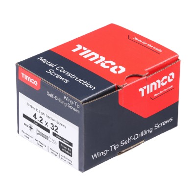 WingTip Screw S/DRILL No3 Zinc