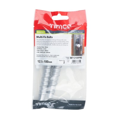 Multi-Fix Bolt Hex Head