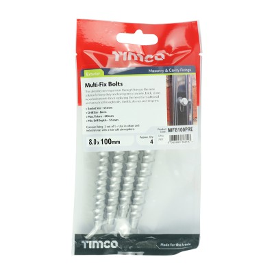 Multi-Fix Bolt Hex Head