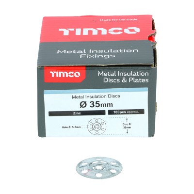 Metal Insulation Disc GALV