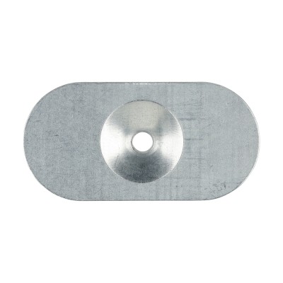 Metal Oval Stress Plate GALV
