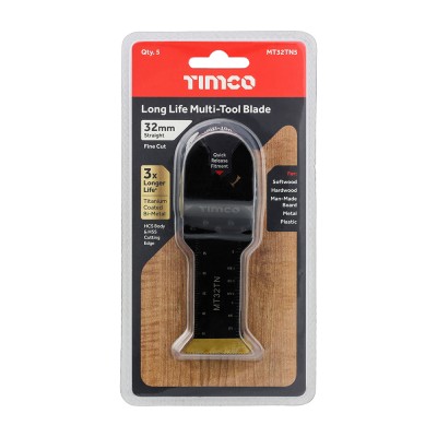 Long Life MTool Blade Straight