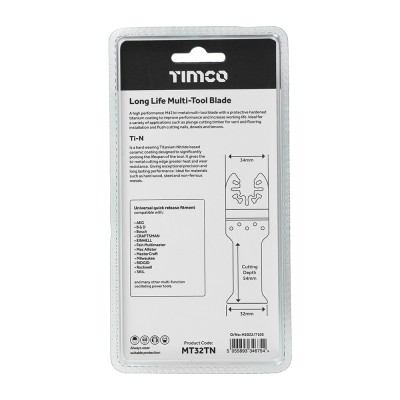 Long Life MTool Blade Straight