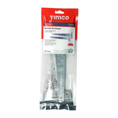 Medium Tee Hinge Pair HDG