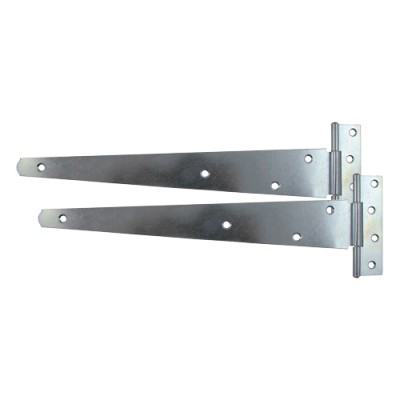 Strong Tee Hinge Pair Black