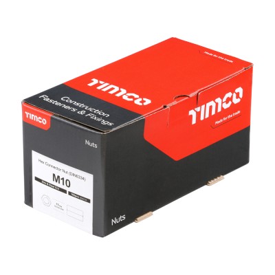 Connector Nut DIN 6334 - BZP