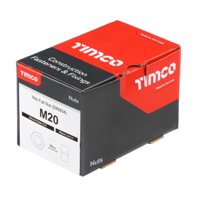 Hex Nut DIN 934 - BZP