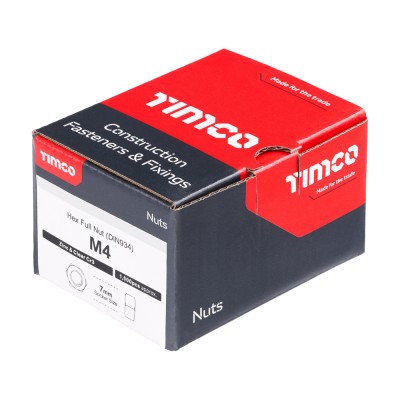 Hex Nut DIN 934 - BZP
