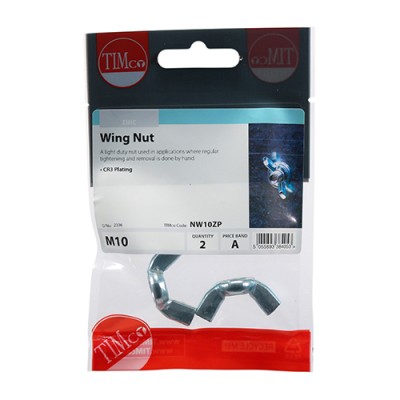 Wing Nut - BZP