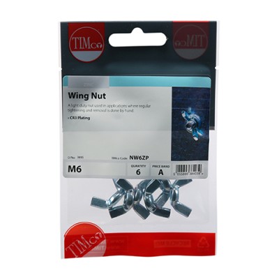 Wing Nut - BZP