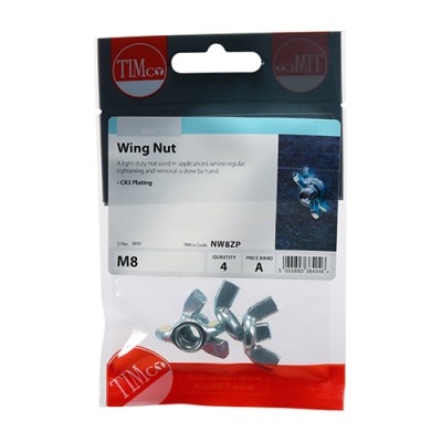 Wing Nut - BZP