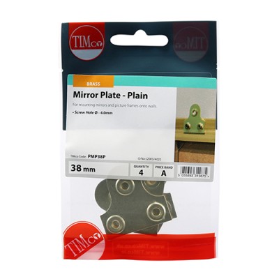 Mirror Plate - Slotted