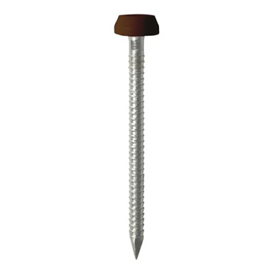 Polymer Headed Pin MAHOGANY