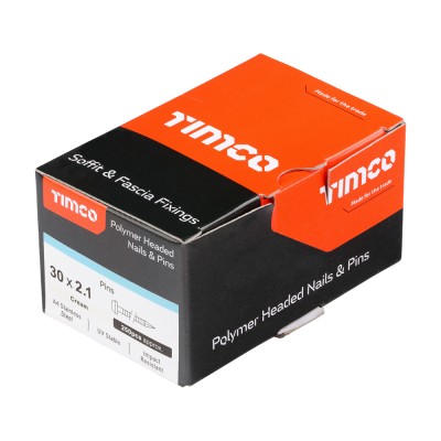 Polymer Headed Pin CREAM