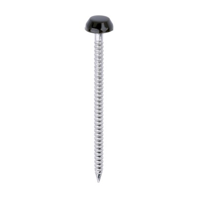 Polymer Headed Pin MAHOGANY