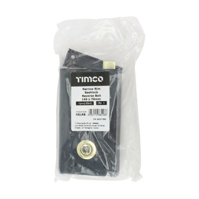 Rim Sash Reverse Plate Black