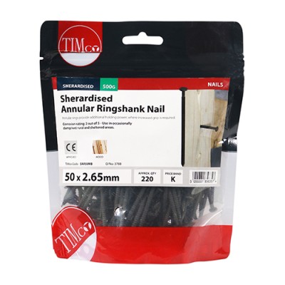 Annular Ringshank- Sherardised
