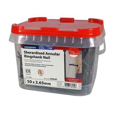 Annular Ringshank- Sherardised