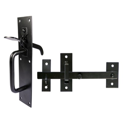 Medium Suffolk Latch Zinc