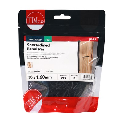 Panel Pin - Sherardised