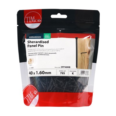 Panel Pin - Sherardised