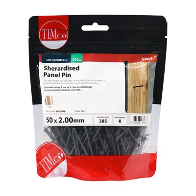 Panel Pin - Sherardised