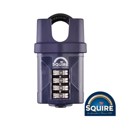 Combi Padlock Steel C/Shackle
