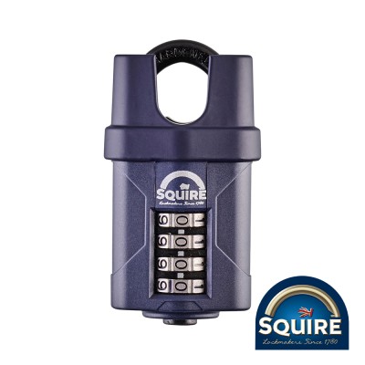 Combi Padlock Steel C/Shackle