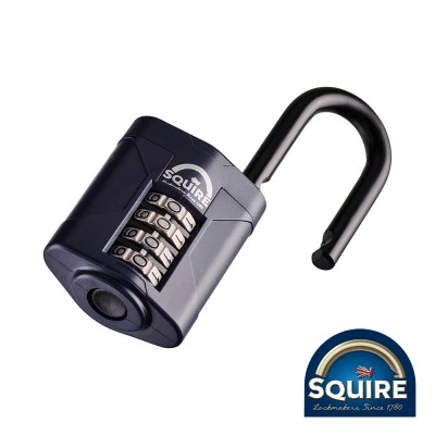 Combi Padlock Steel 2.5