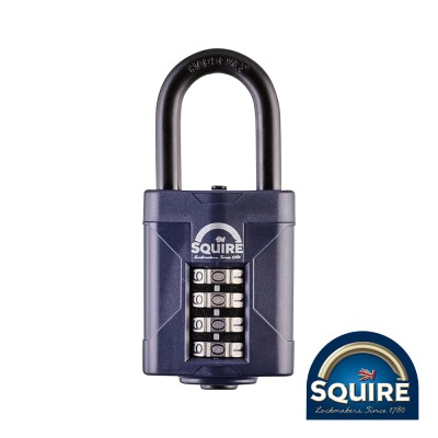 Combi Padlock Steel 2.5