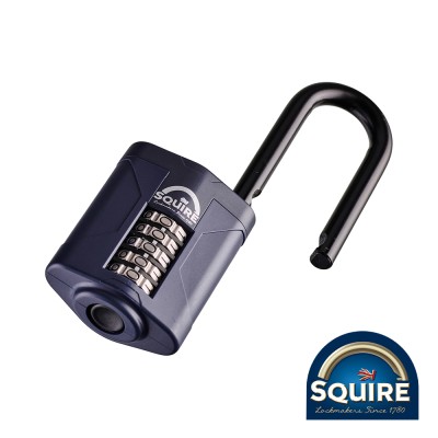 Combi Padlock Steel C/Shackle