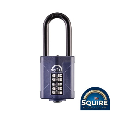 Combi Padlock Steel C/Shackle