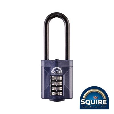 Combi Padlock Steel 4