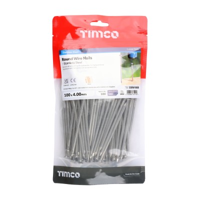 Round Wire Nail - A2 SS