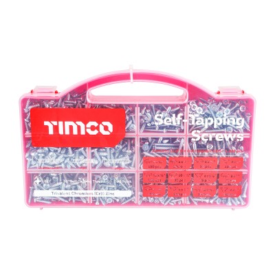 S/Tapping Screw MixedTray Zinc